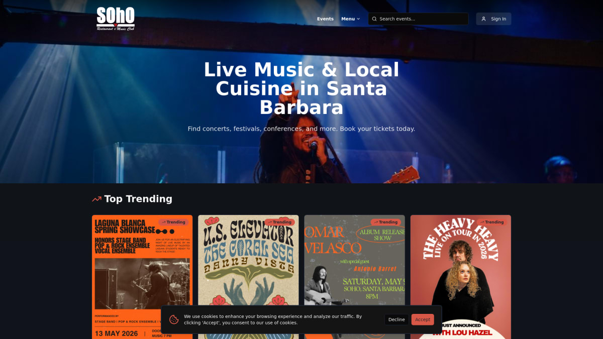 SoHo Restaurant & Music Club