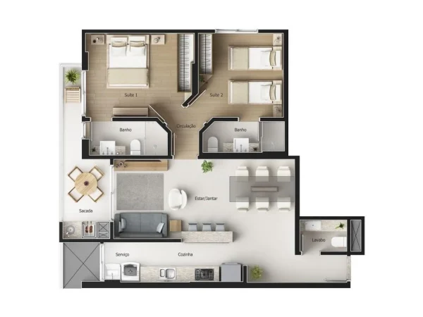 Apartamento em Joinville