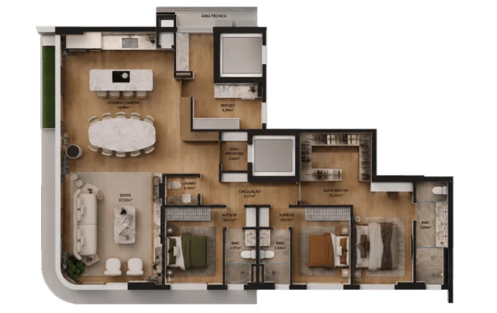 Apartamento em Joinville