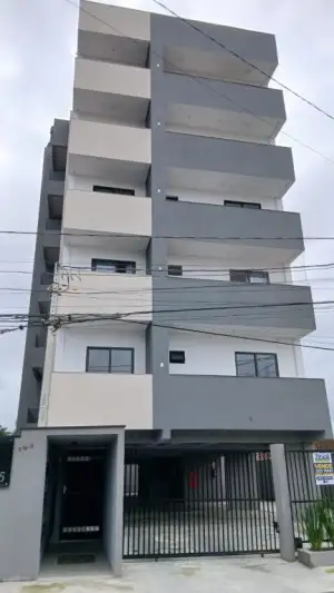 Apartamento à venda em Joinville Iririú com sacada e churrasqueira
