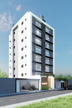 Apartamento à venda em Joinville Saguaçu com sacada integrada e churrasqueira