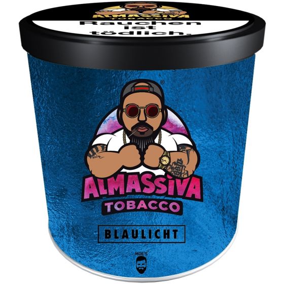 Al Massiva Shisha Tabak – Blaulicht (200g)