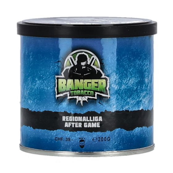 BANGER SHISHA TABAK – REGIONALLIGA AFTER GAME 200G Kiwi, Blaubeere