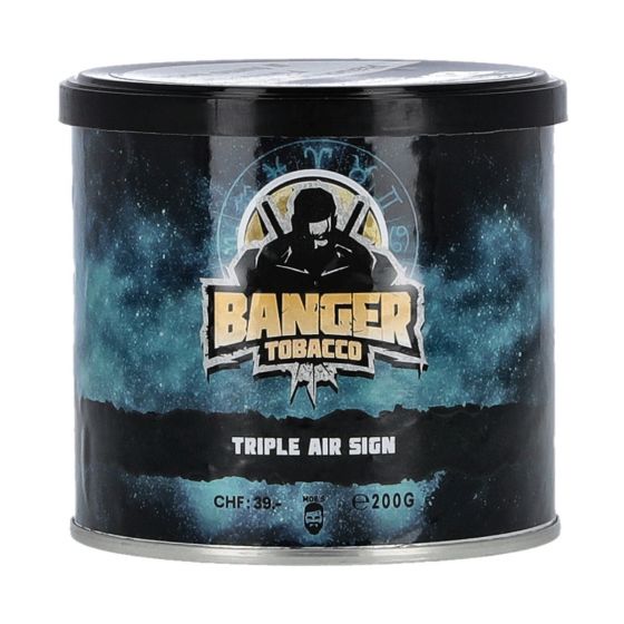 BANGER SHISHA TABAK – TRIPLE AIR SIGN 200G Honigmelone, Wassermelone