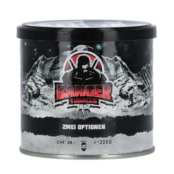 BANGER SHISHA TABAK – ZWEI OPTIONEN 200G