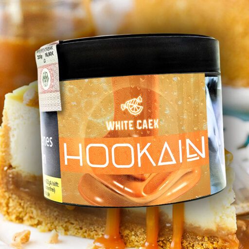 Hookain Shisha Tabak – White Caek (200g)