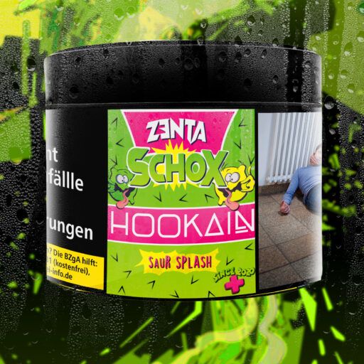 Hookain Shisha Tabak – Zenta Schox Saur Splash (200g)