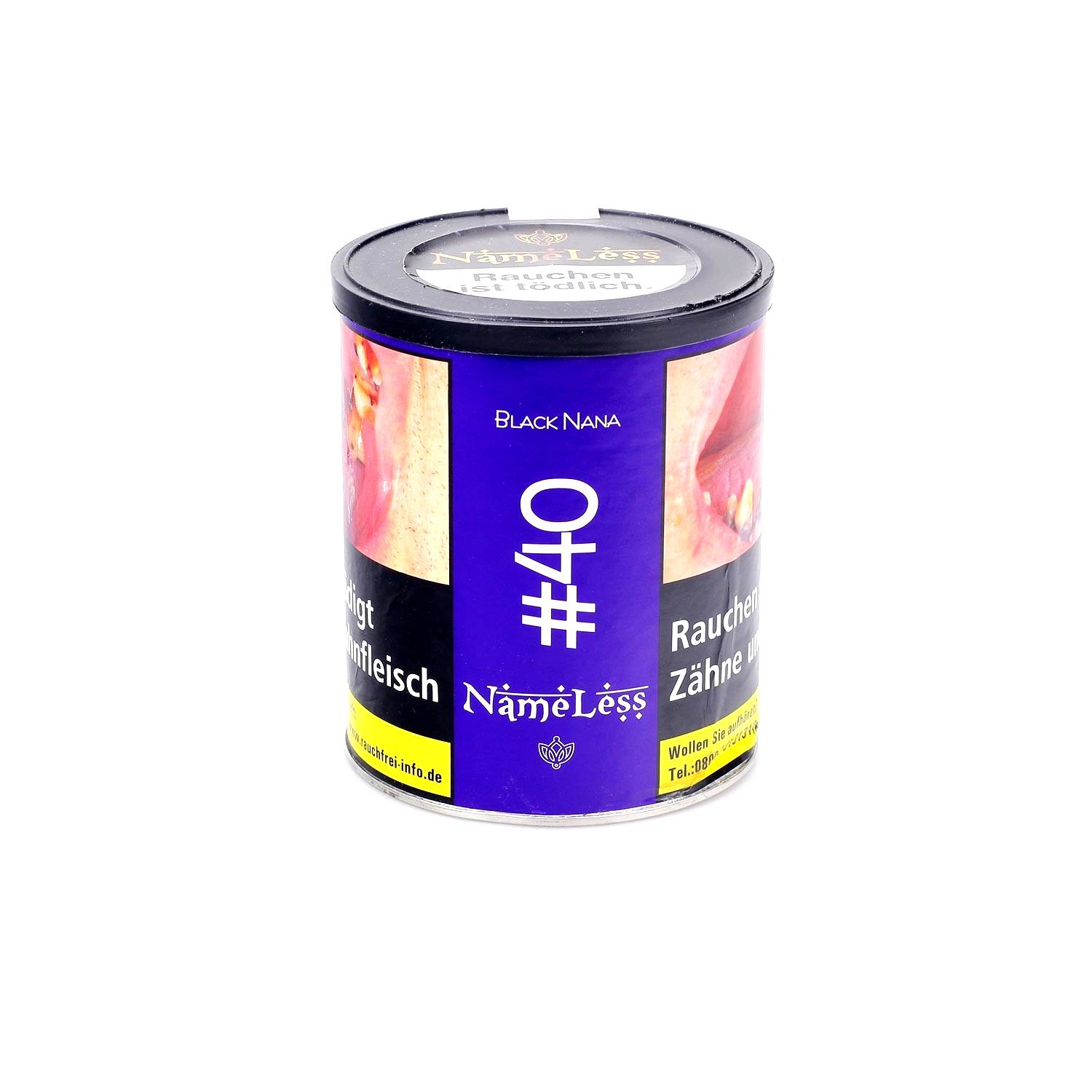 Nameless Shisha Tabak – Black Nana (1Kg)