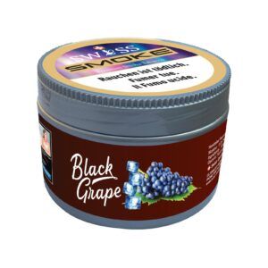 Swiss Smoke Shisha Tabak – Black Grape (200g)
