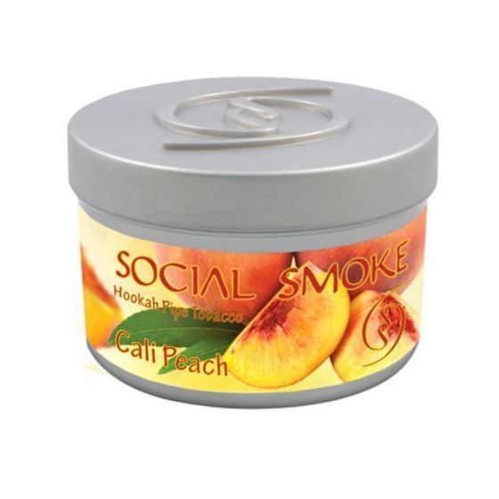 Social Smoke Shisha Tabak – Cali Peach (250g)