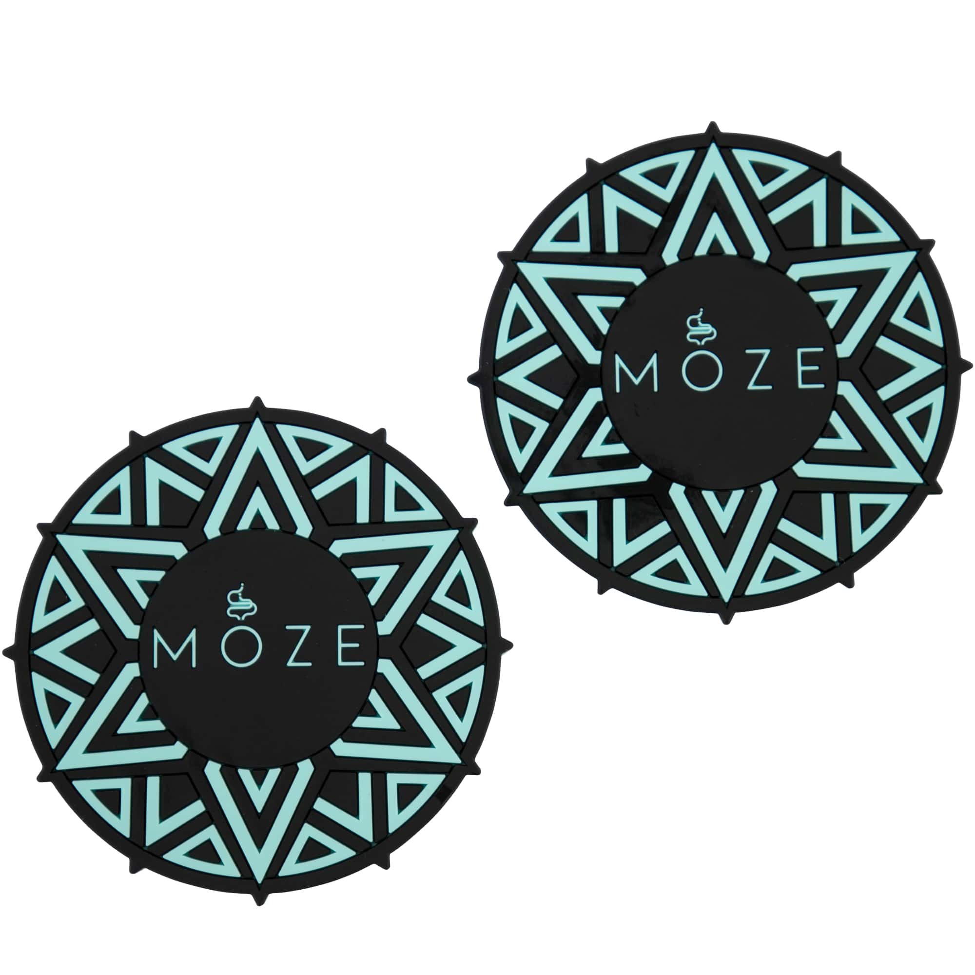 Moze Getränkuntersetzer (2er Set) – Mint