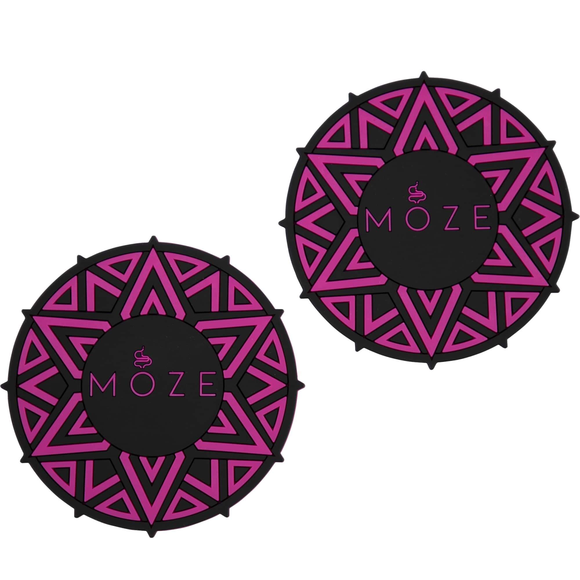 Moze Getränkuntersetzer (2er Set) – Purple