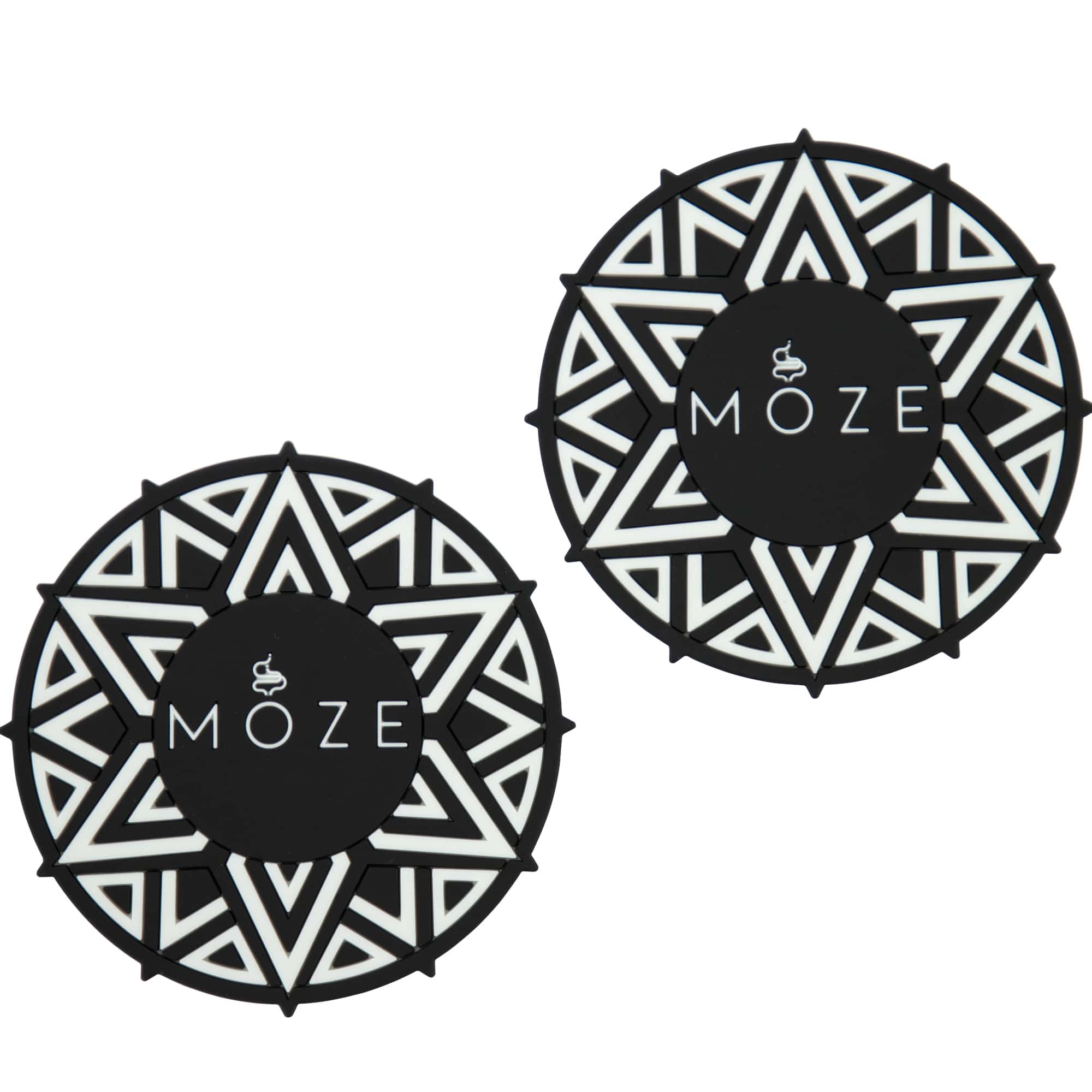 Moze Getränkuntersetzer (2er Set) – White