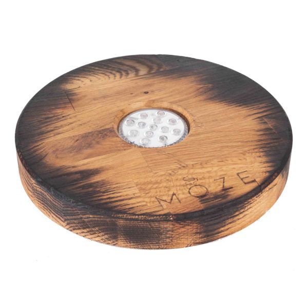 Moze Shisha Brettl Flammbiert (inkl. LED)