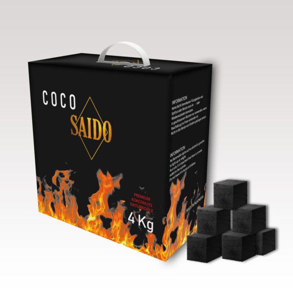 SAIDO 4Kg Naturkohle