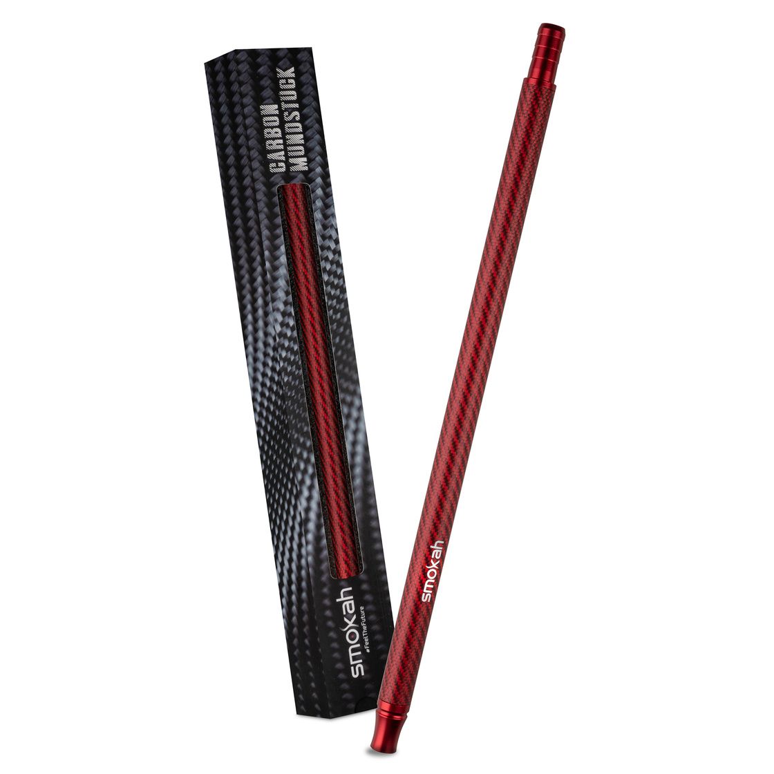 (SM-21011) Smokah Carbon Mundstück Mat Rot