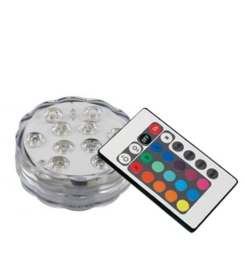 LED-Bodenlicht mit Fernbedienung