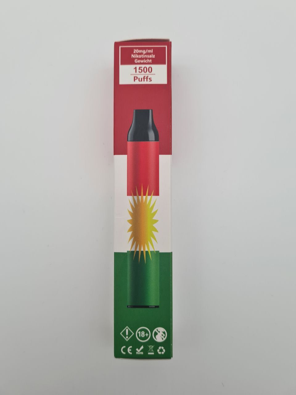 Vape mit flagge