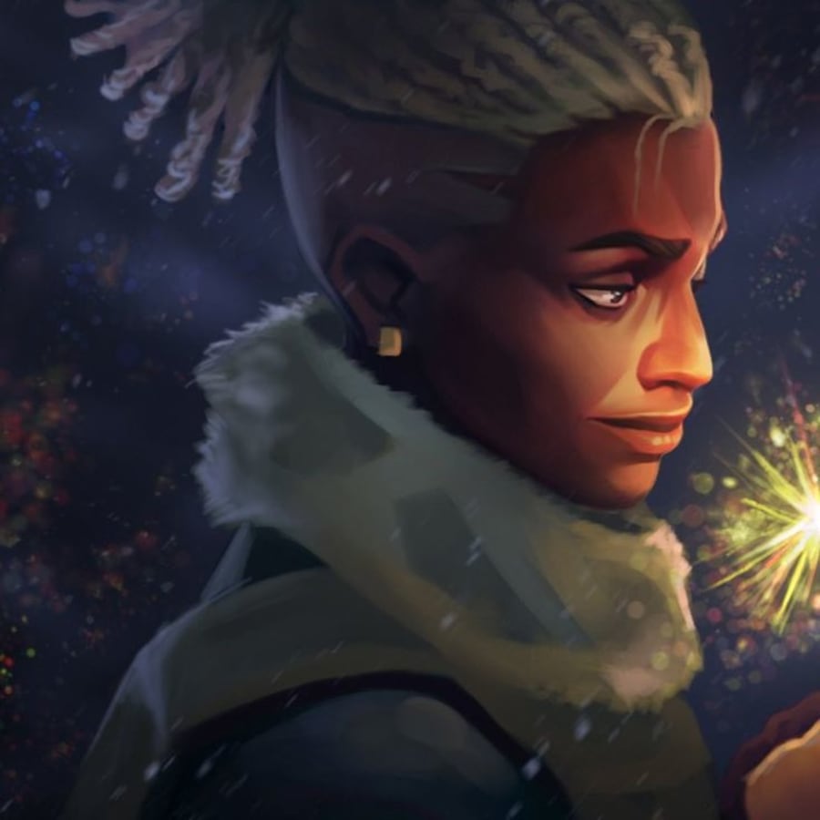 Cartoons matching profile picture pair titled “Ekko Jinx Sparkler Pair”, left side