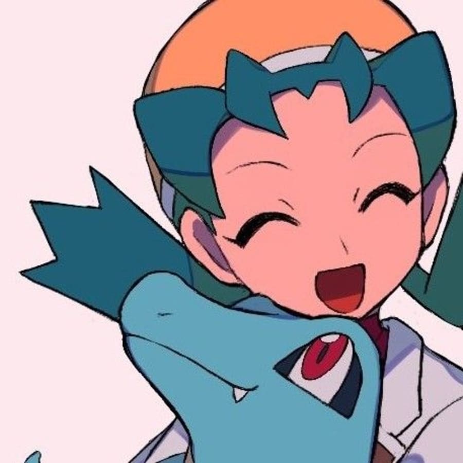 Cartoons matching profile picture pair titled “Ethan And Kris Pair”, left side