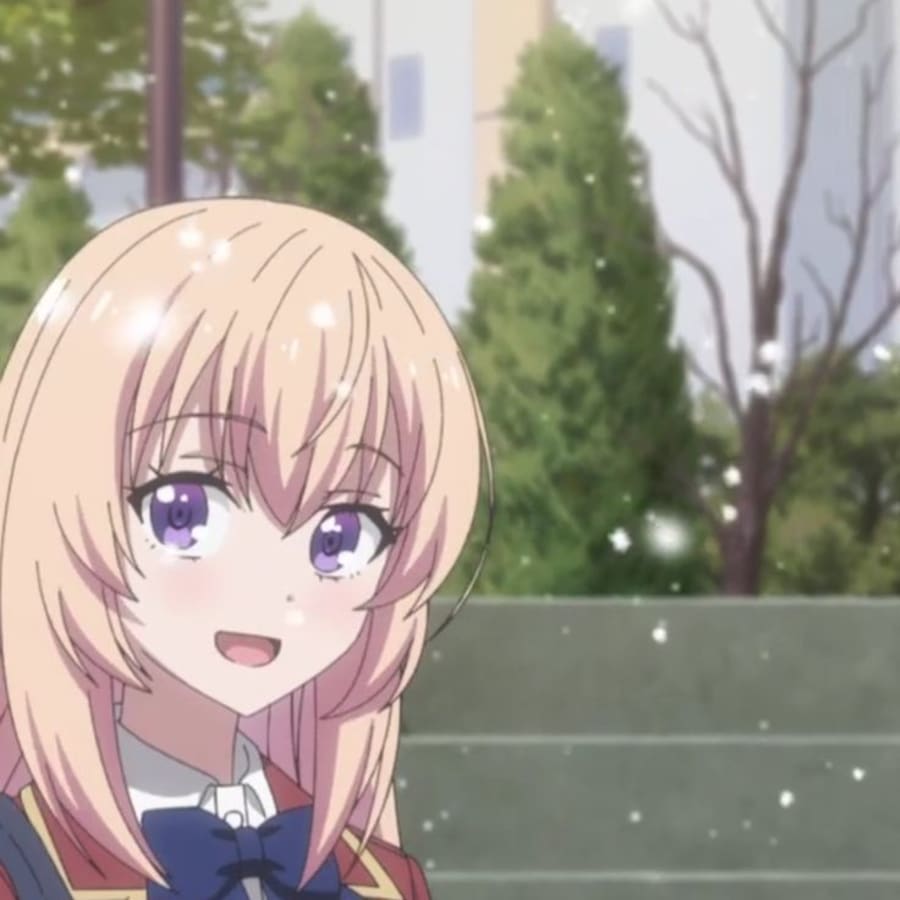 Anime matching profile picture pair titled “Ichinose Ayanokouji Pair”, right side