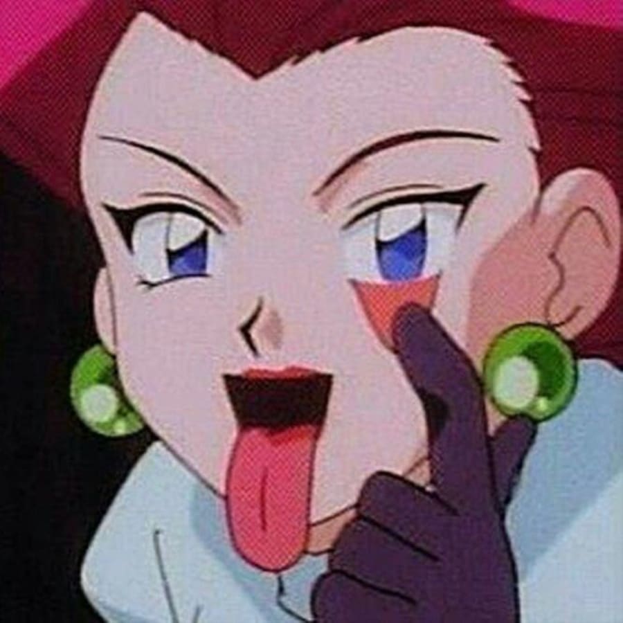 Cartoons matching profile picture pair titled “Jesse James Silly Pair”, right side