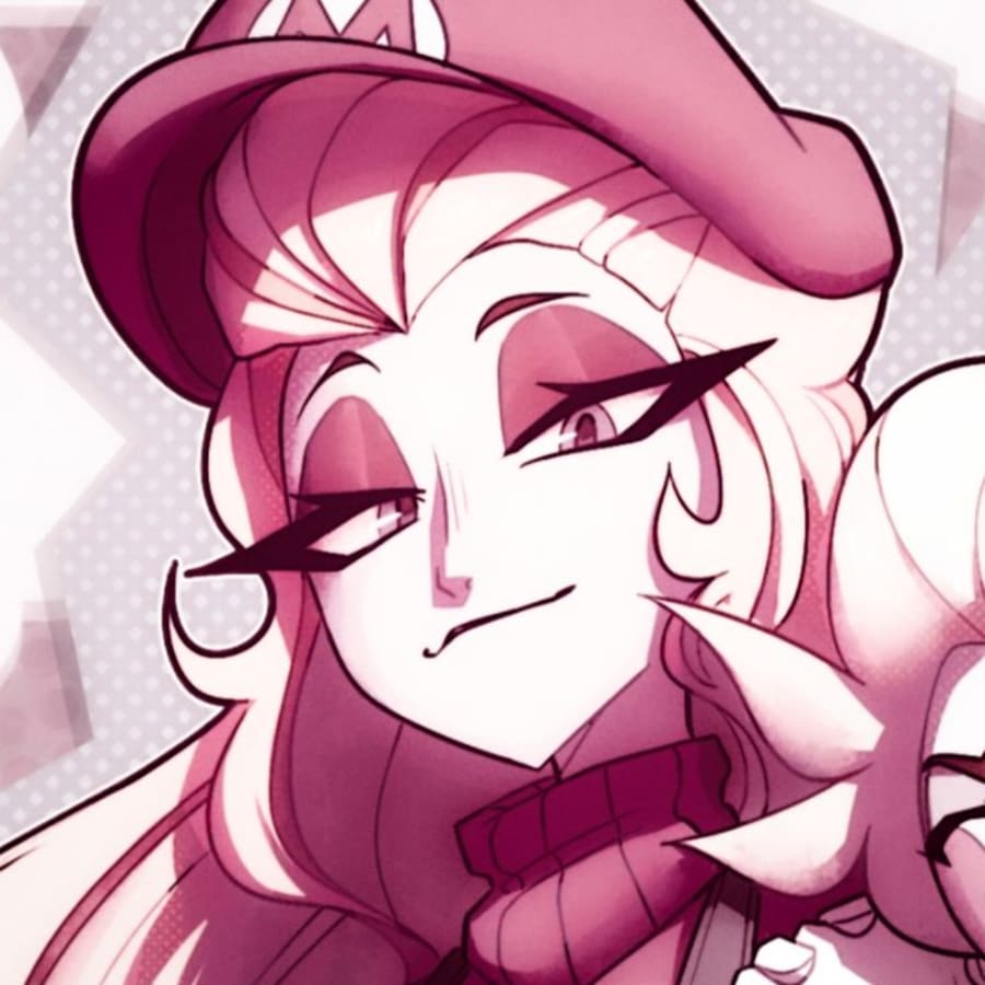 Cartoons matching profile picture pair titled “Lucililith Pair”, left side