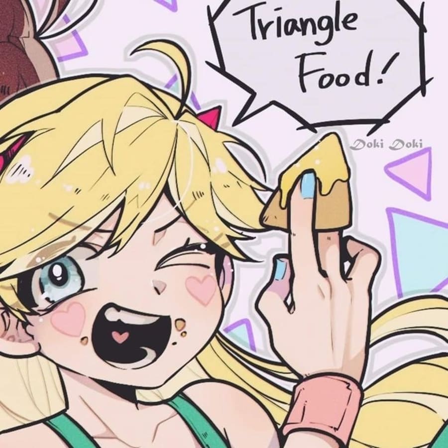 Cartoons matching profile picture pair titled “Marco Star Pair”, right side