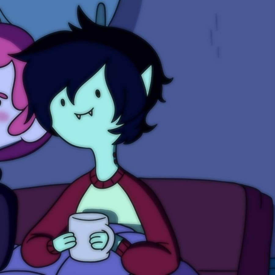 Cartoons matching profile picture pair titled “Marshall Lee And Prince Gumball Pair”, right side