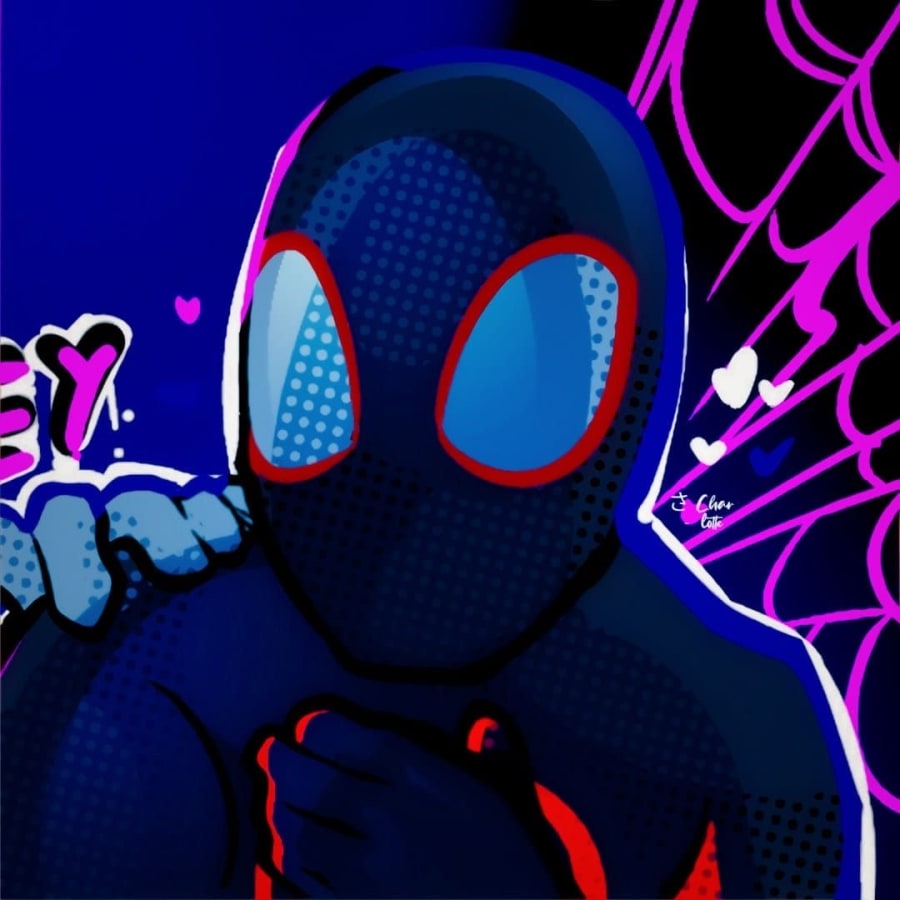 Cartoons matching profile picture pair titled “Milesmorales Gwenstacy Pair”, right side
