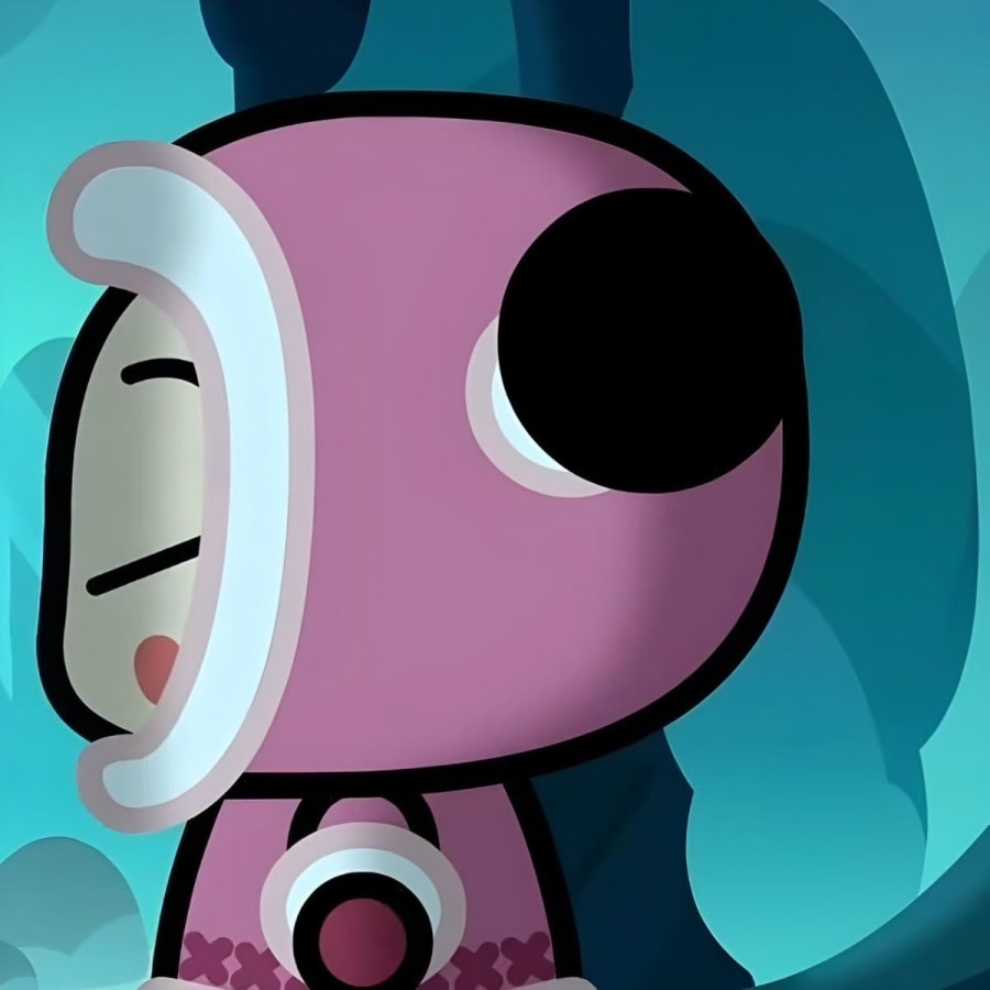 Cartoons matching profile picture pair titled “Pucca Garu Pair”, right side