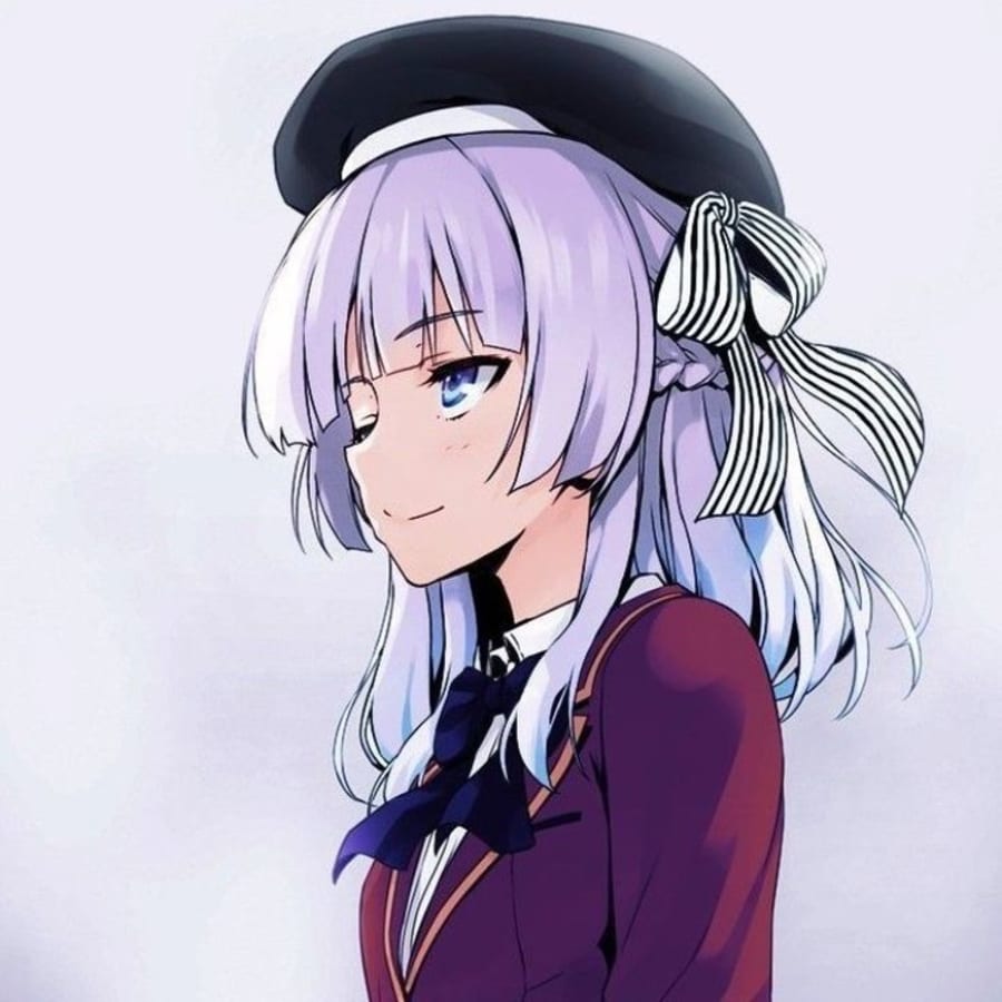 Anime matching profile picture pair titled “Sakayanagi Ayanokouji Pair”, right side