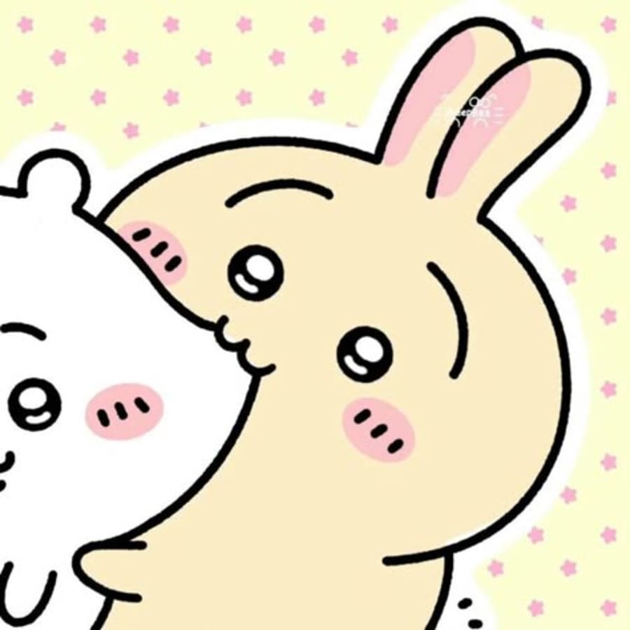 Cute matching profile picture pair titled “Chiikawa Pair”, right side