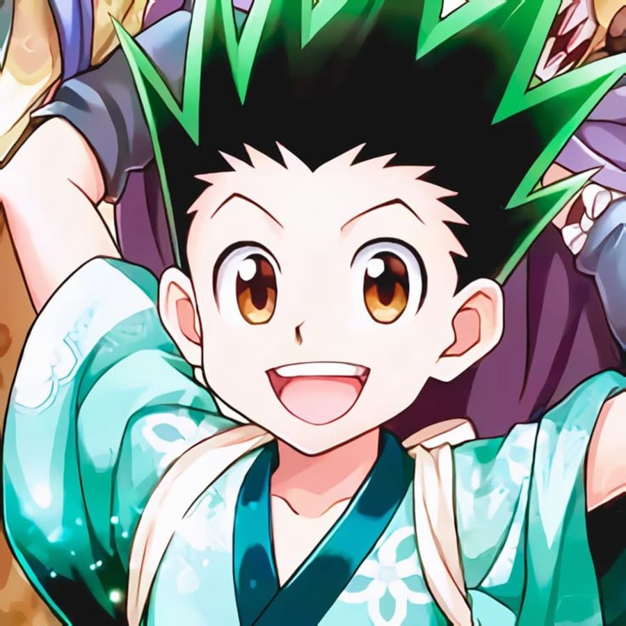 Anime matching profile picture pair titled “Gon And Killua Pair”, right side