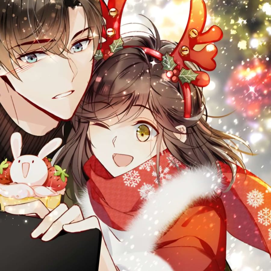 Anime matching profile picture pair titled “Holidaysweets Pair”, right side