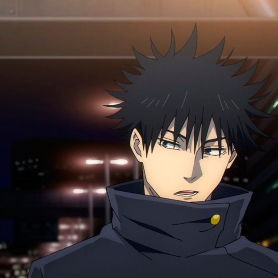 Anime matching profile picture pair titled “Itadori Megumi Pair”, right side