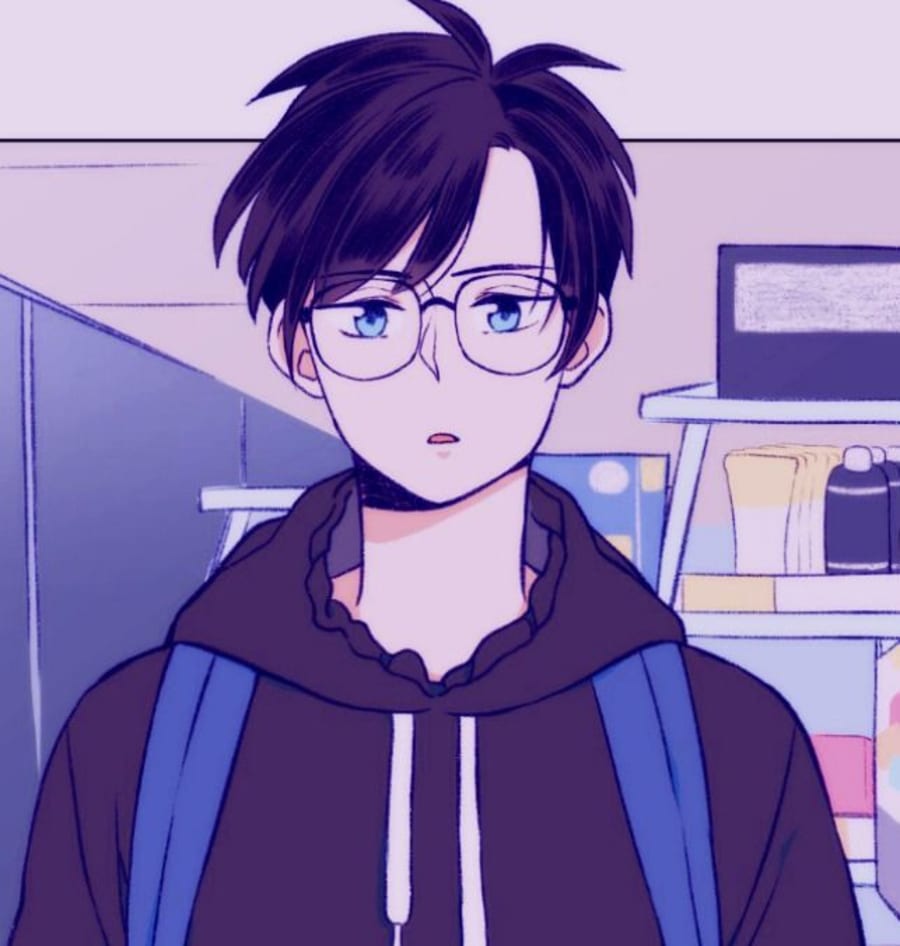 Anime matching profile picture pair titled “Nice To Meet You Pair”, right side