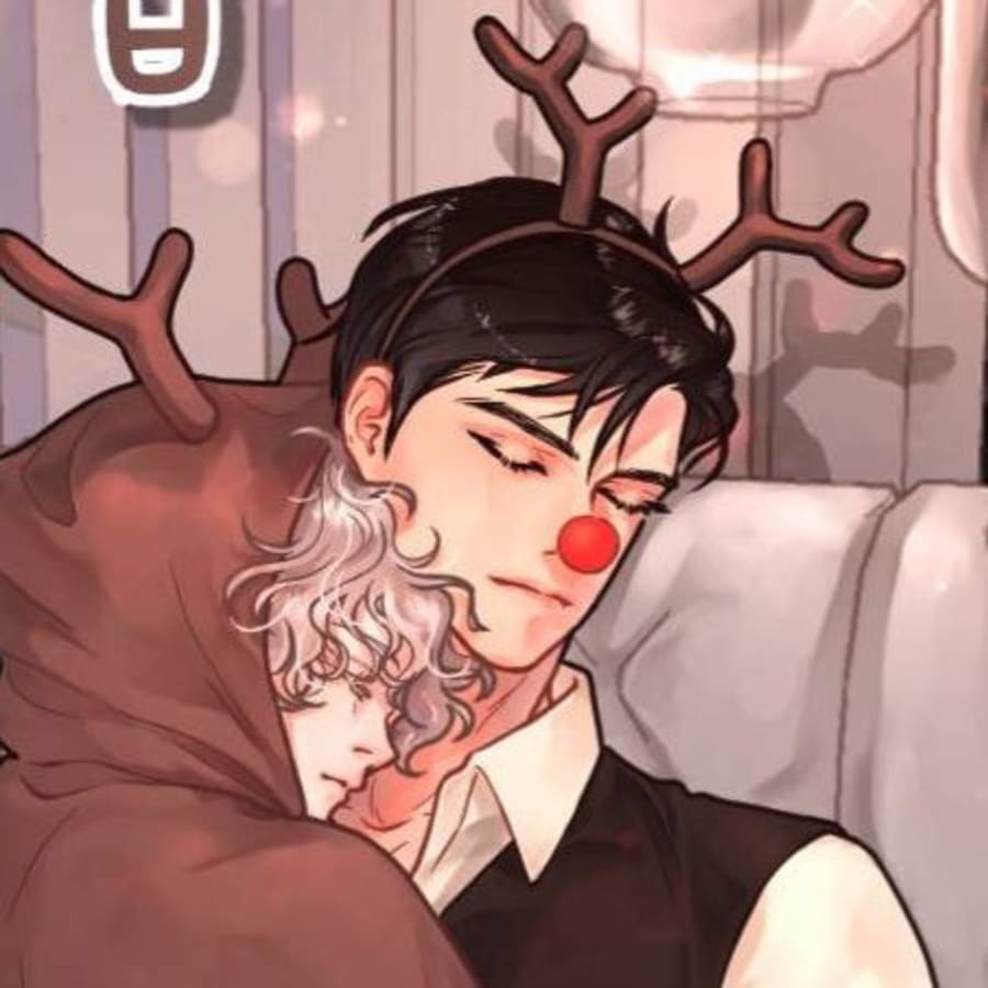 Lgbtq matching profile picture pair titled “Rudolphpjs Pair”, right side