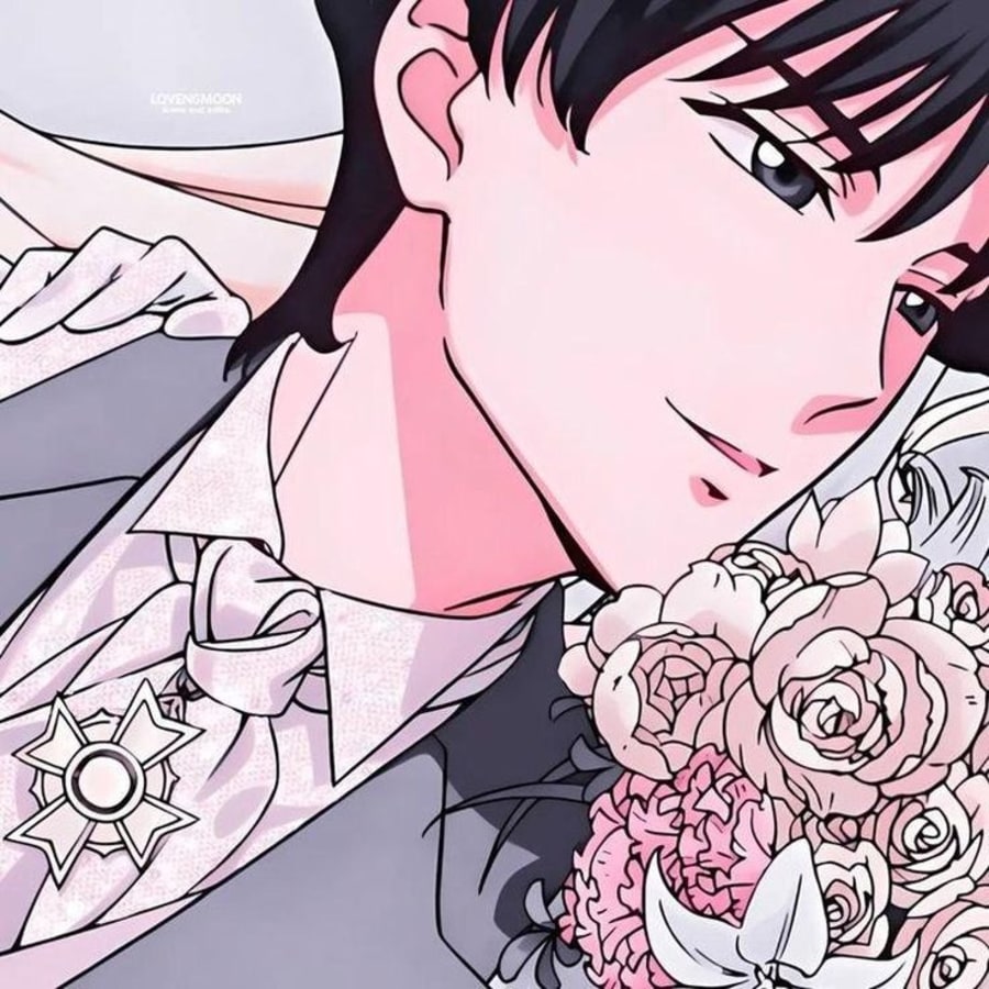 Anime matching profile picture pair titled “Sailor Moon Wedding Pair”, left side