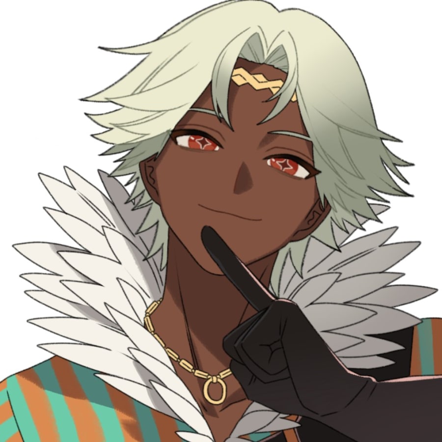 Anime matching profile picture pair titled “Star Eye Royals Pair”, left side