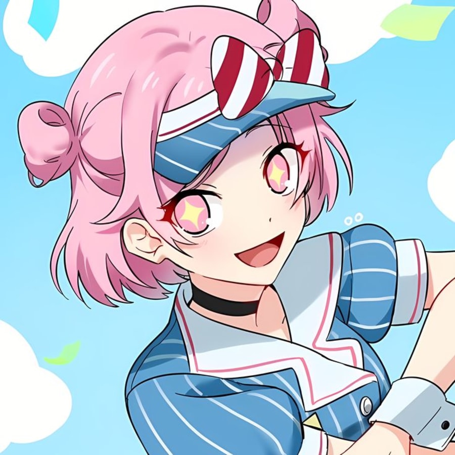 Games matching profile picture pair titled “Star Eyed Girls Pair”, left side