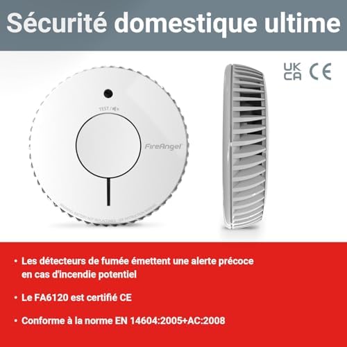 Vue 3 de Fire Angel Detecteur De