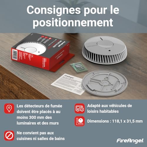 Vue 6 de Fire Angel Detecteur De