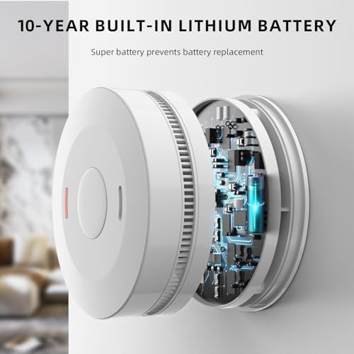 Vue 2 de Yeefon Detecteur De Fumee