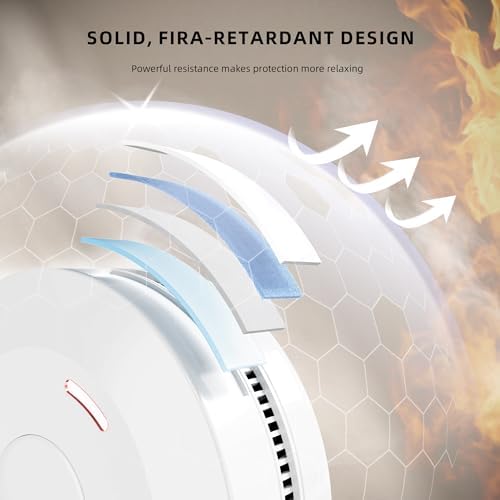 Vue 5 de Yeefon Detecteur De Fumee