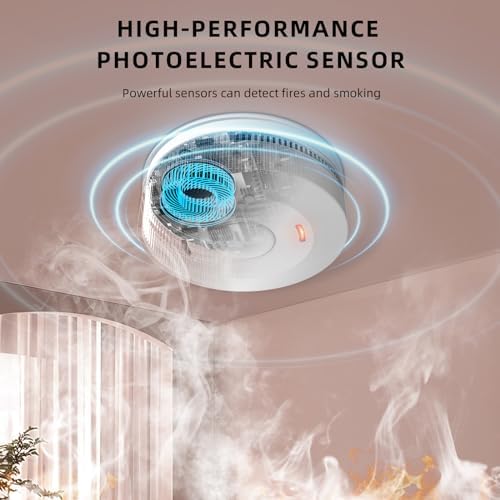 Vue 7 de Yeefon Detecteur De Fumee