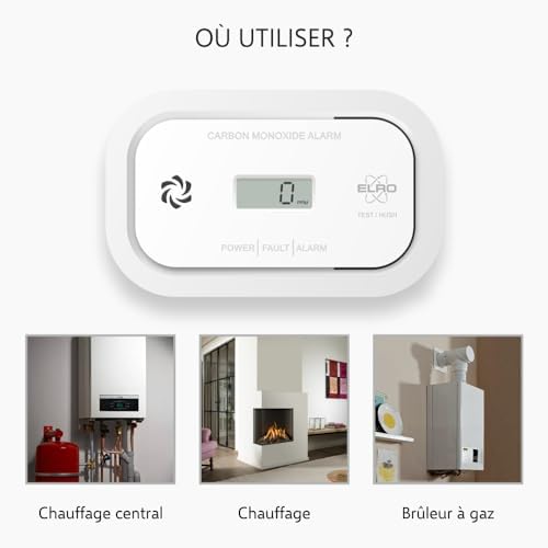 Vue 3 de Elro Fc Detecteur De