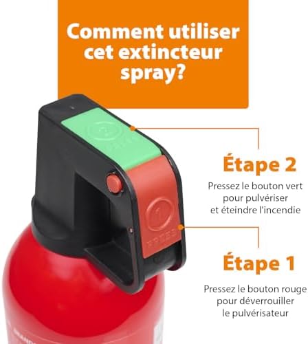 Vue 7 de Smartwares Extincteur Spray Ml