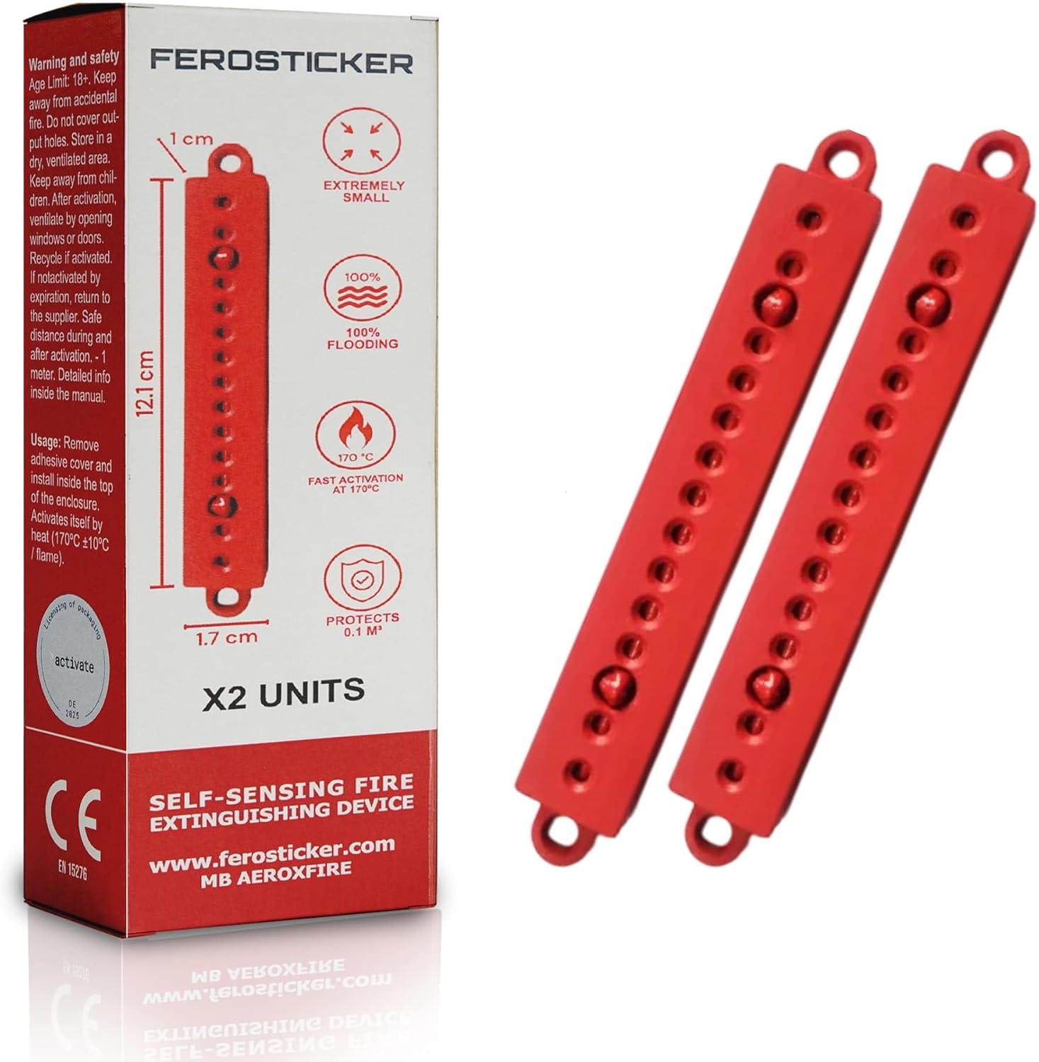 Ferosticker Petit Extincteur Automatique