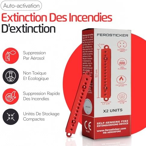 Vue 2 de Ferosticker Petit Extincteur Automatique